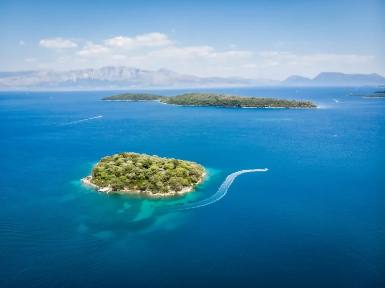 Meganisi island crystal clear waters boat trip